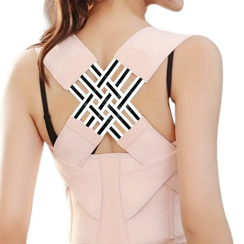 Adjustable Shoulder Posture Brace, Posture Corrector for Women and Men, Back Straightener Posture