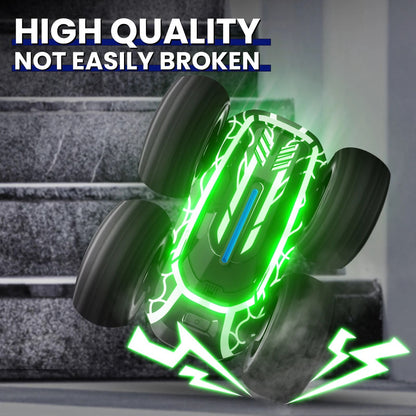 360 Degree Rotating Stunt Car with Lights for Kids