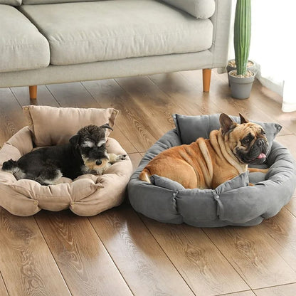 Multifunction Dog Bed Mat 3 in 1 Soft Pet Cushion Sofa Nest