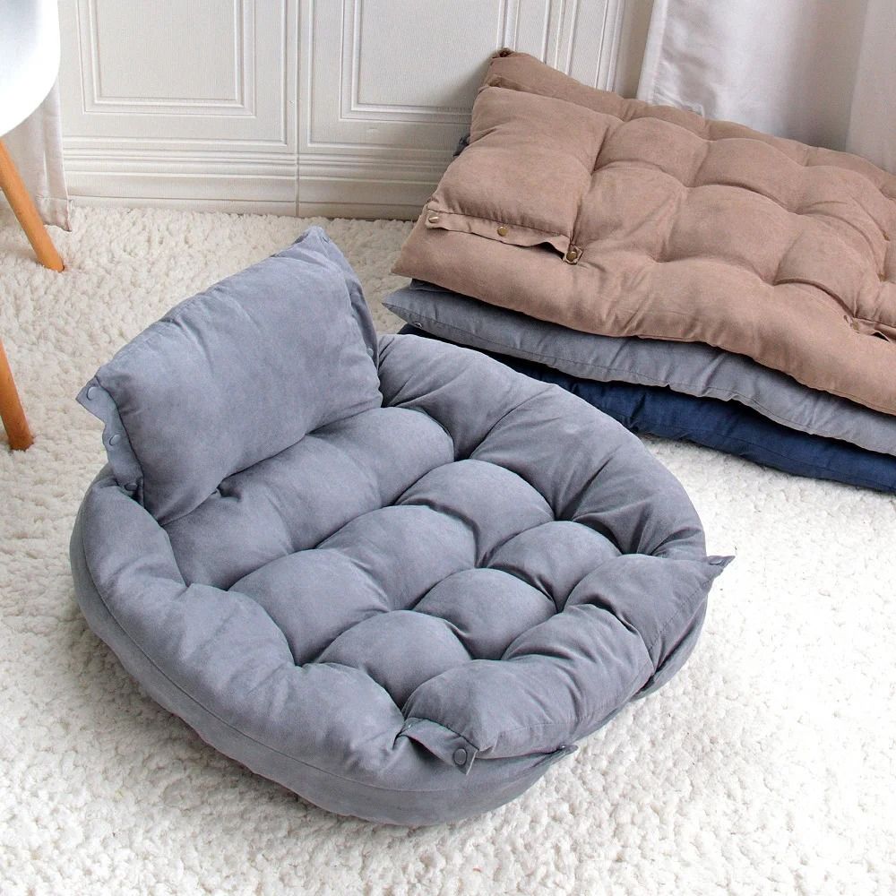 Multifunction Dog Bed Mat 3 in 1 Soft Pet Cushion Sofa Nest