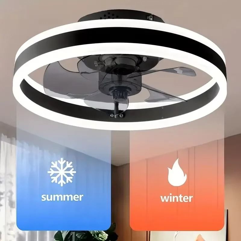 Dimmable Ceiling Fan Light Fixture with Remote