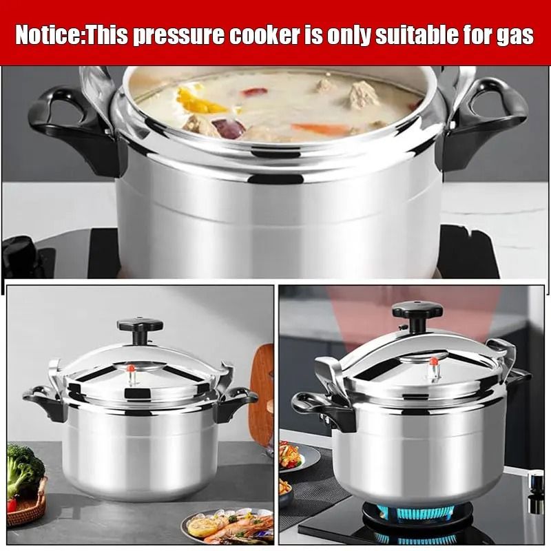 Professional Aluminum Pressure Cooker Explosion-Proof Design 3L 5L 7L