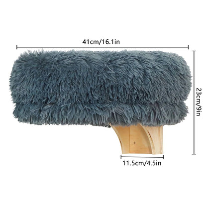 Wall Mounted Wooden Cat Perch Bed