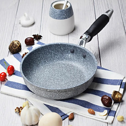 Durable Stone Frying Pan and Wok Non Stick Cookware for Induction and Gas Stove