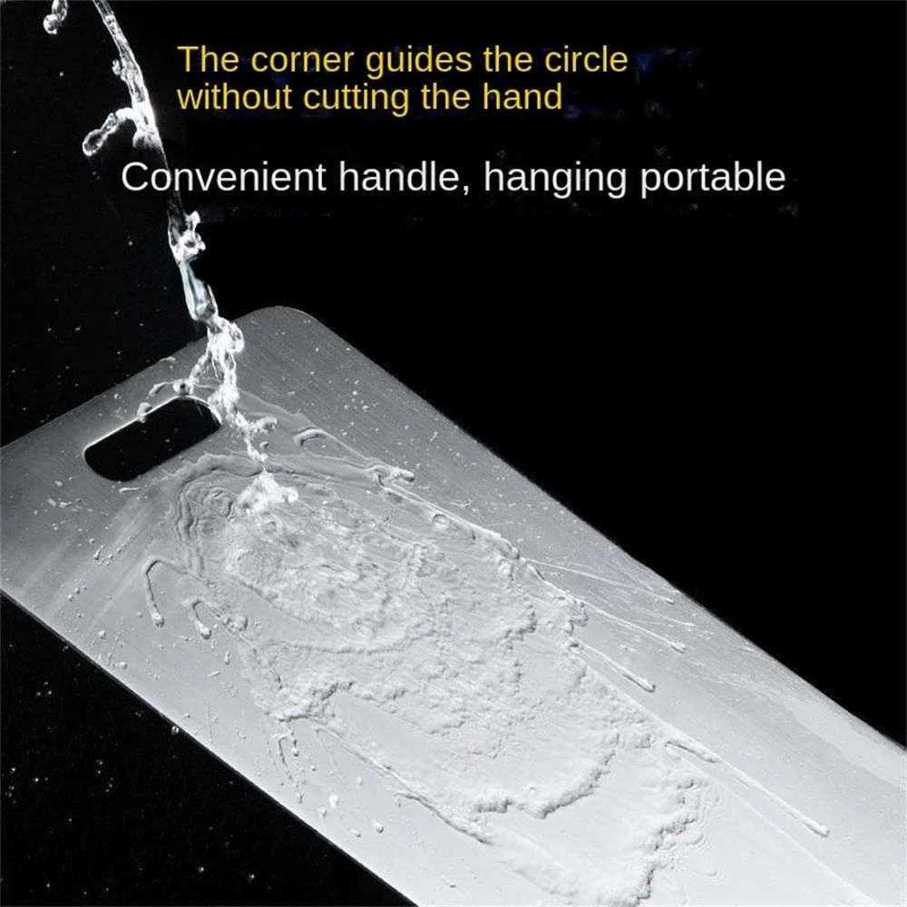 Stainless Steel Cutting Board Double Sided Antibacterial Chopping Board