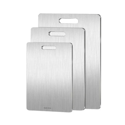 Stainless Steel Cutting Board Double Sided Antibacterial Chopping Board