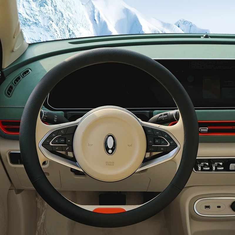 PU Leather Car Steering Wheel Cover