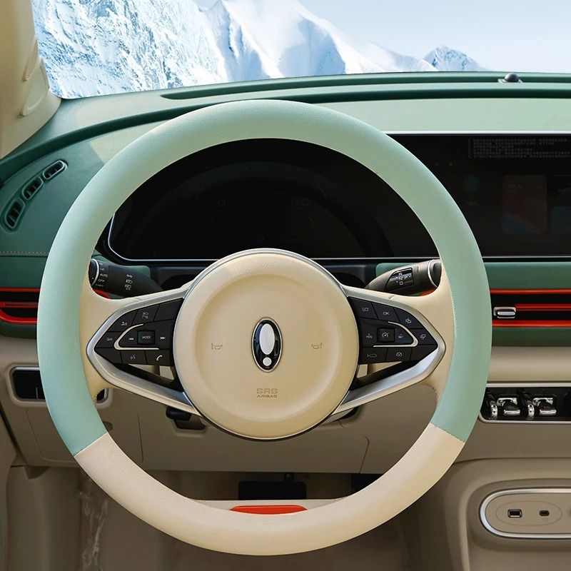 PU Leather Car Steering Wheel Cover