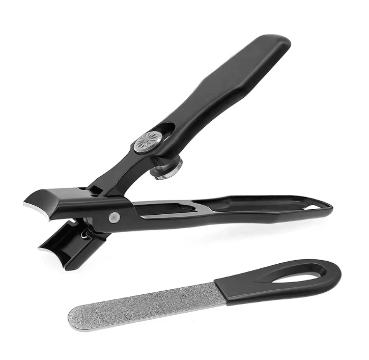 Durable Stainless Steel Nail Clippers Set Heavy Duty Professional Clippers for Thick Nails