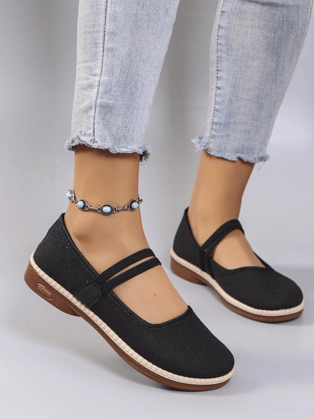 Women Casual Sports Shoes Lightweight Breathable Soft Sole Flats