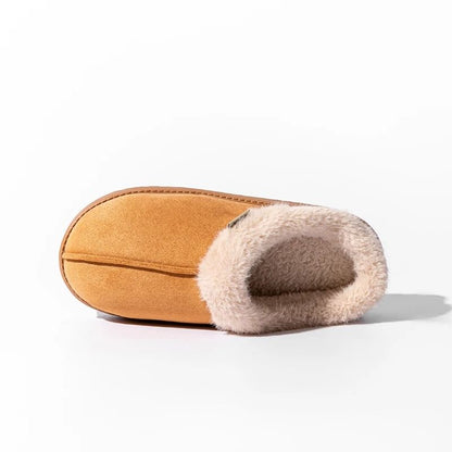 Womens Fluffy Winter Slippers with EVA Thick Sole and Anti Slip Comfort Design