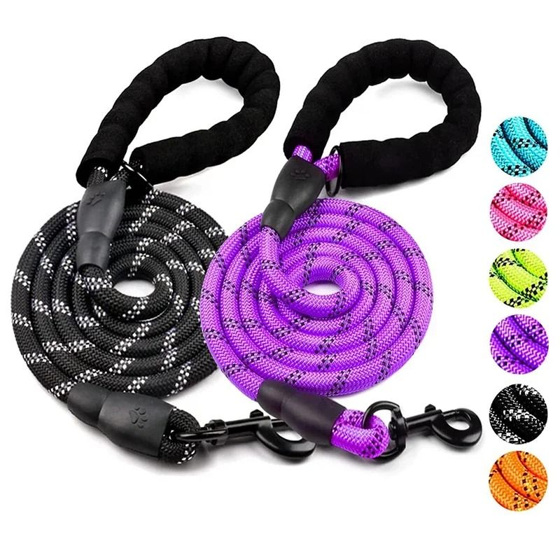 Strong Reflective Dog Leash for Small, Medium, and Large Dogs
