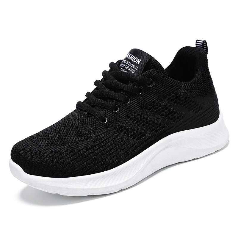 Womens Sneakers, Casual Soft Sole Sports Shoes, Breathable Mesh Running Shoes, Comfortable Moms Walking Shoes