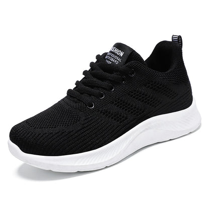 Womens Sneakers, Casual Soft Sole Sports Shoes, Breathable Mesh Running Shoes, Comfortable Moms Walking Shoes