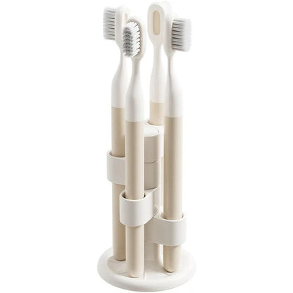 Rotating Toothbrush & Makeup Brush Holder