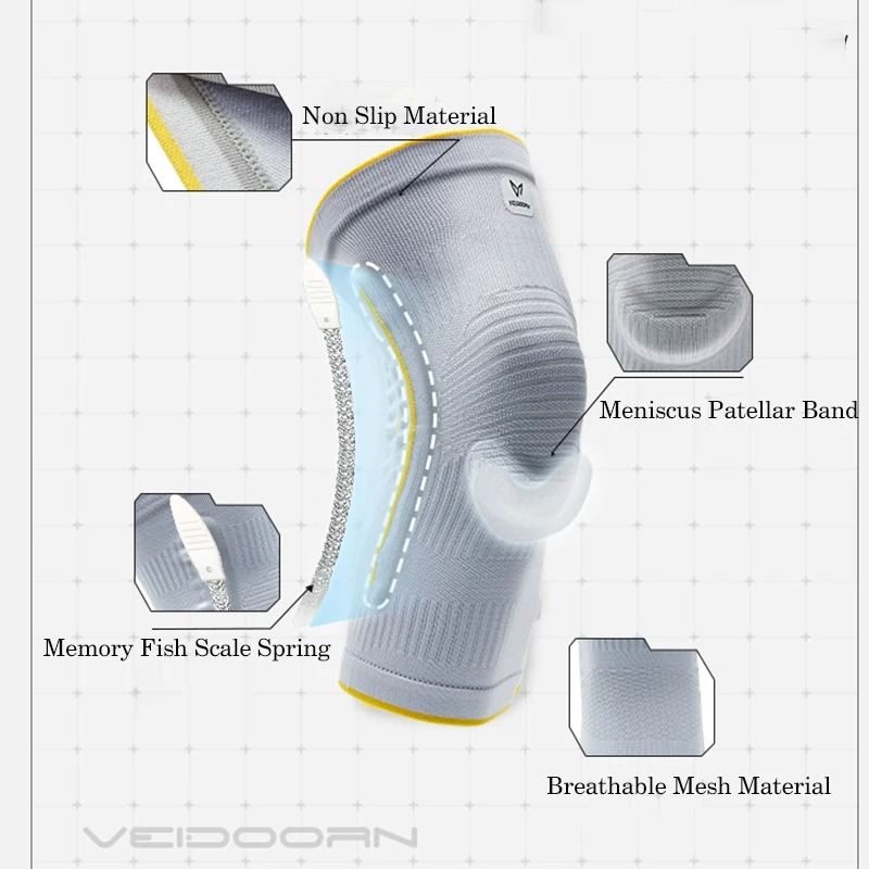 Compression Sport Knee Brace with Patella Support