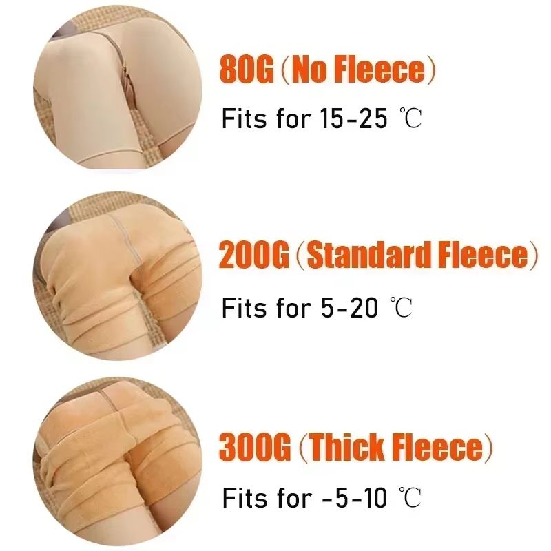 Women's Thermal Fleece Lined Leggings – High Waist, Thick Plush Insulated Tights for Cozy Winter Warmth