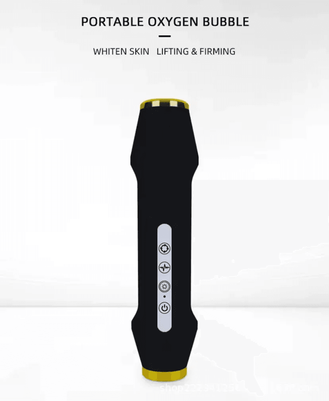 Portable CO2 Oxygen Bubble Pen Facial Massager with Vibration Skin Care Set