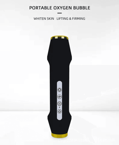 Portable CO2 Oxygen Bubble Pen Facial Massager with Vibration Skin Care Set