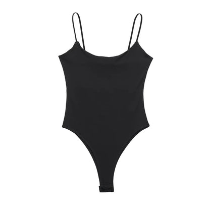 Sexy Backless Bodysuit for Women, MUJER 2025 Tight Bodys, Black and White One Piece Jumpsuit, Lingerie Inspired Bodysuit