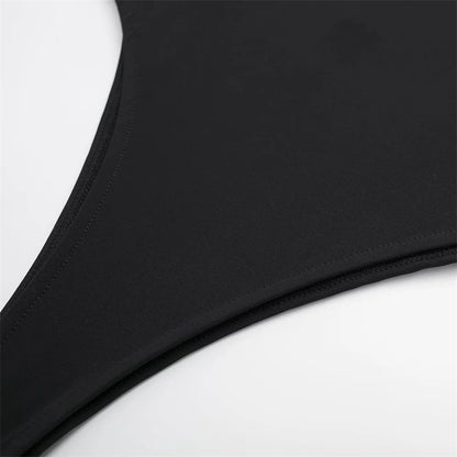 Sexy Backless Bodysuit for Women, MUJER 2025 Tight Bodys, Black and White One Piece Jumpsuit, Lingerie Inspired Bodysuit