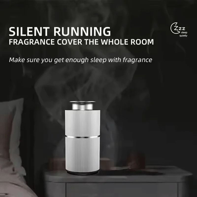 Portable Car Aroma Diffuser USB Rechargeable Electric Fragrance Machine for Home and Office
