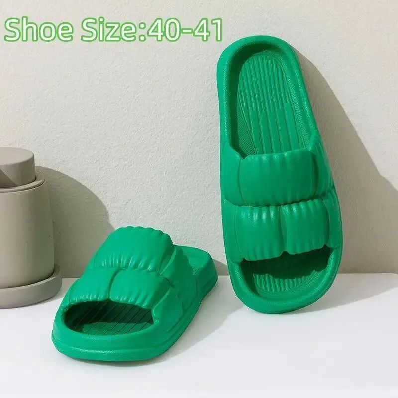 Soft Bottom Non-Slip Slippers for Men and Women – Summer Indoor and Bathroom Sandals