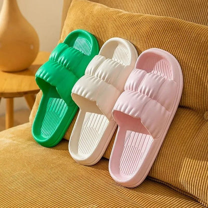 Soft Bottom Non-Slip Slippers for Men and Women – Summer Indoor and Bathroom Sandals