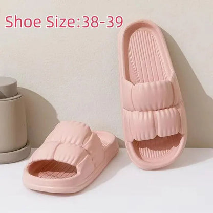 Soft Bottom Non-Slip Slippers for Men and Women – Summer Indoor and Bathroom Sandals