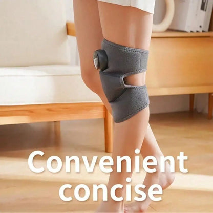Rechargeable Heated Knee Massager with Adjustable Heating and Vibration Therapy
