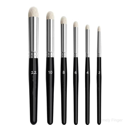 Miniature Paint Brushes Drybrush Set for Acrylic Oil and Watercolor Detailing