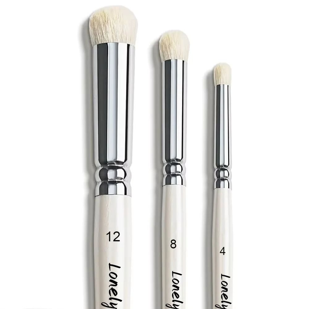 Miniature Paint Brushes Drybrush Set for Acrylic Oil and Watercolor Detailing