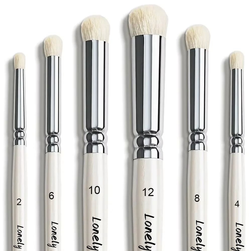 Miniature Paint Brushes Drybrush Set for Acrylic Oil and Watercolor Detailing