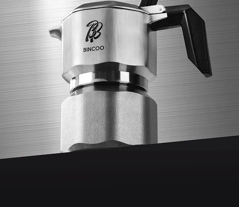 Stainless Steel Electric Espresso Maker with 3 Valve Brewing