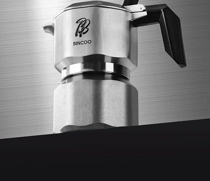 Stainless Steel Electric Espresso Maker with 3 Valve Brewing