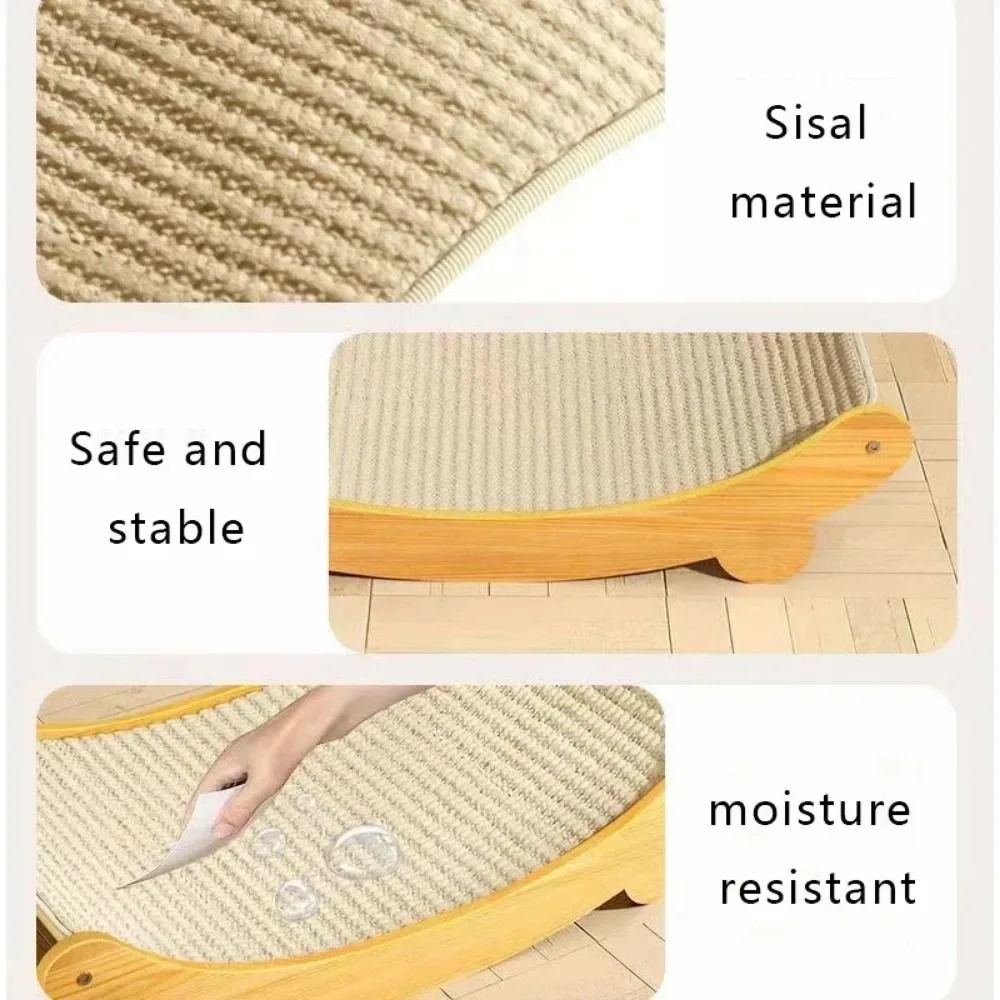 Cat Scratch Board Detachable Wear Resistant Pad and Bed for Kittens