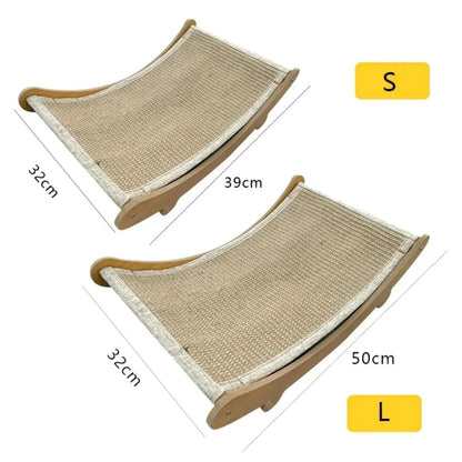 Cat Scratch Board Detachable Wear Resistant Pad and Bed for Kittens