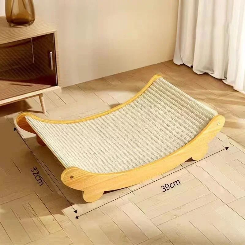 Cat Scratch Board Detachable Wear Resistant Pad and Bed for Kittens