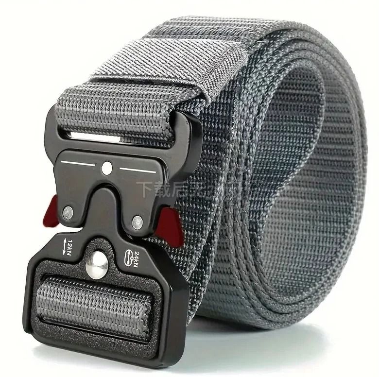 Men Tactical Sports Belt with Quick Release Buckle for Outdoor Training