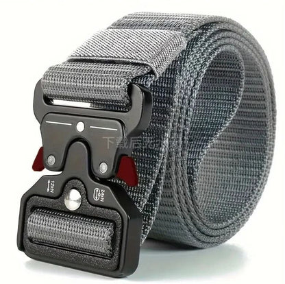Men Tactical Sports Belt with Quick Release Buckle for Outdoor Training