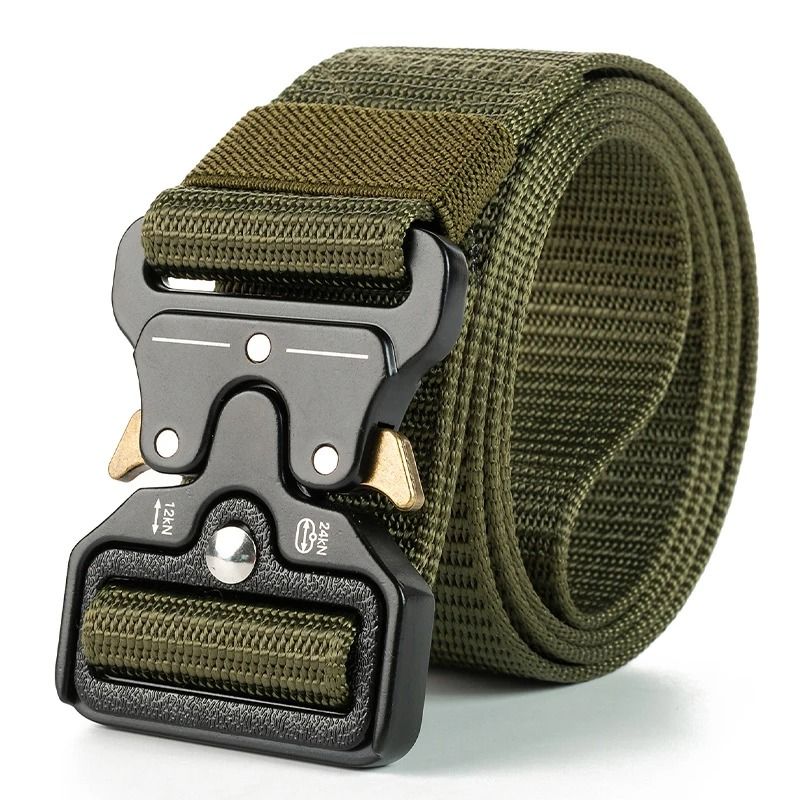 Men Tactical Sports Belt with Quick Release Buckle for Outdoor Training
