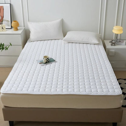 Waterproof Quilted Mattress Protector Cover Thick Breathable Bed Topper