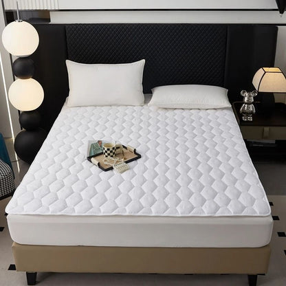 Waterproof Quilted Mattress Protector Cover Thick Breathable Bed Topper