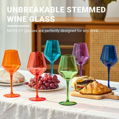 Unbreakable Tritan Wine Glass Set