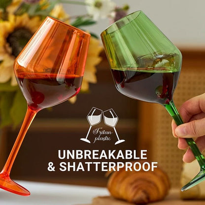 Unbreakable Tritan Wine Glass Set