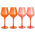 2 orange / 2 red