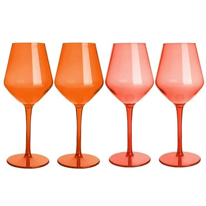 Unbreakable Tritan Wine Glass Set