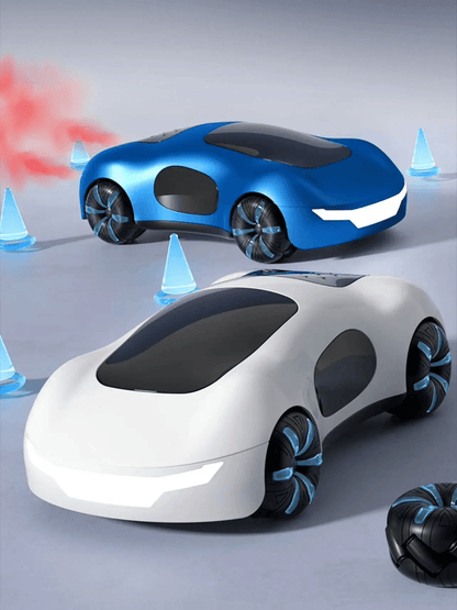 Remote Control Car with Dual Spray Lights and Sound Four Wheel Drive Toy