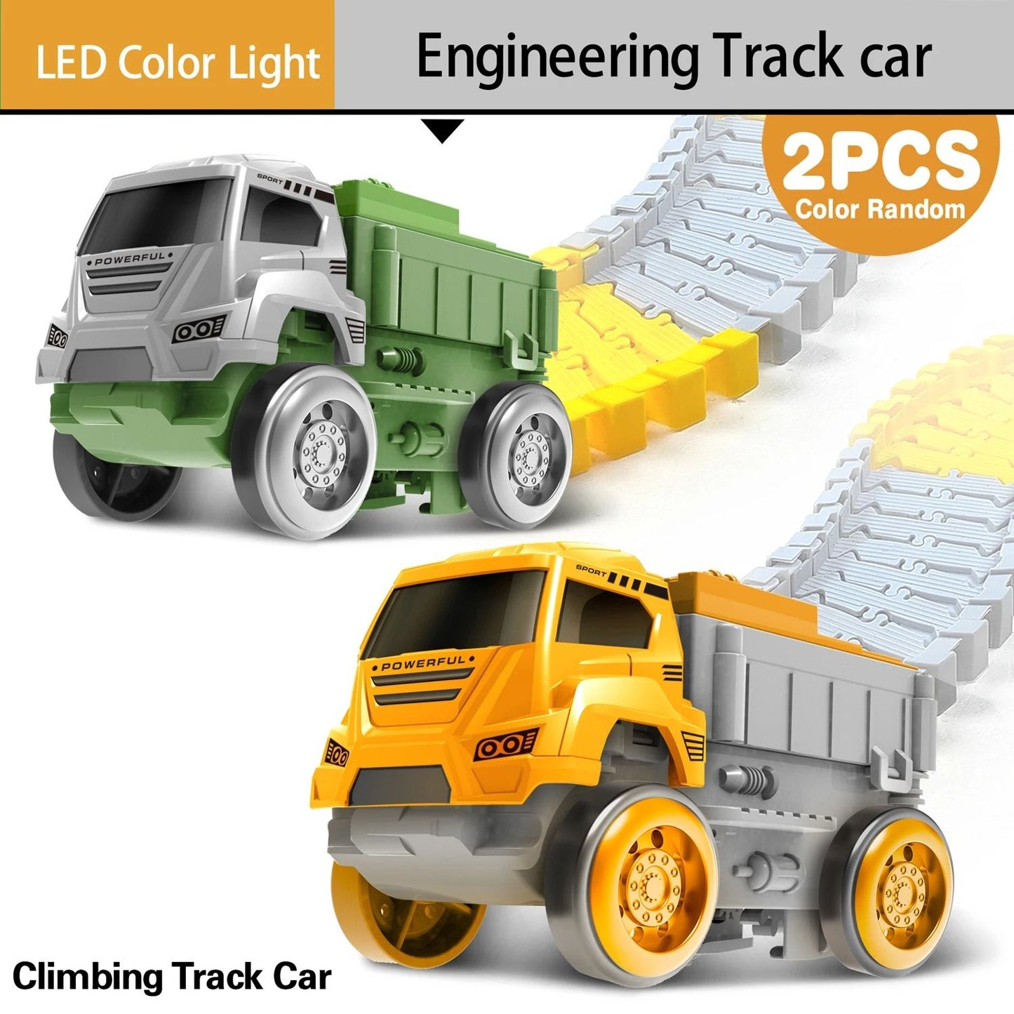 Children Electric Dinosaur Track Car Toy Set