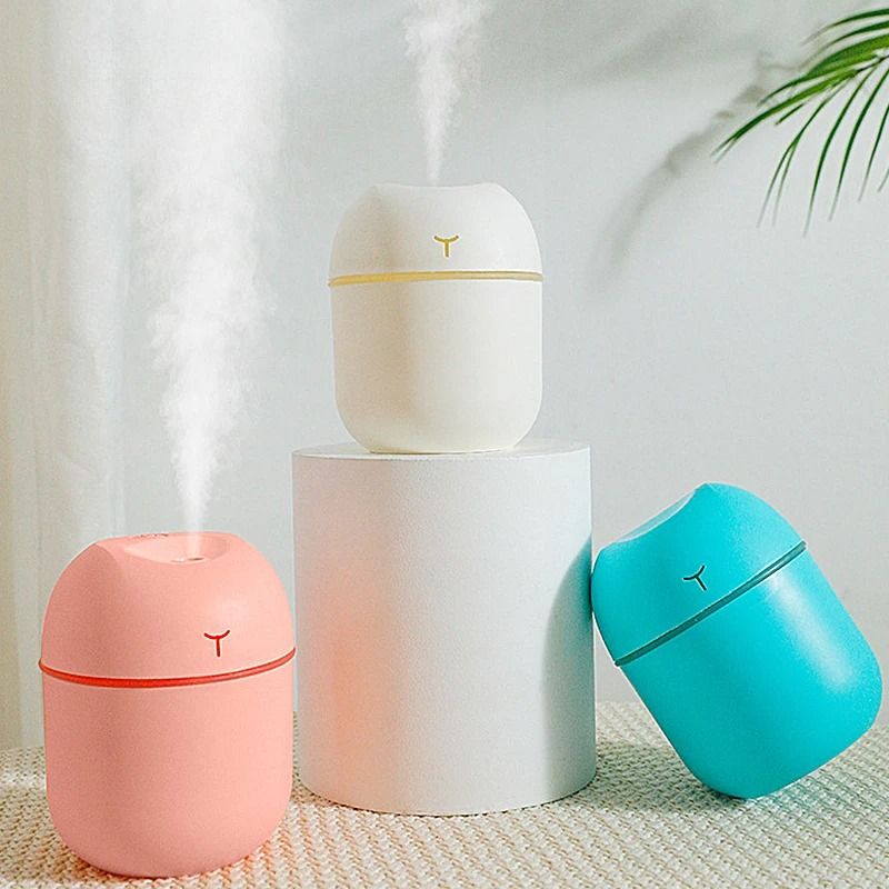 Multifunctional Mini Silent Humidifier Air Purifier for Home and Car Use